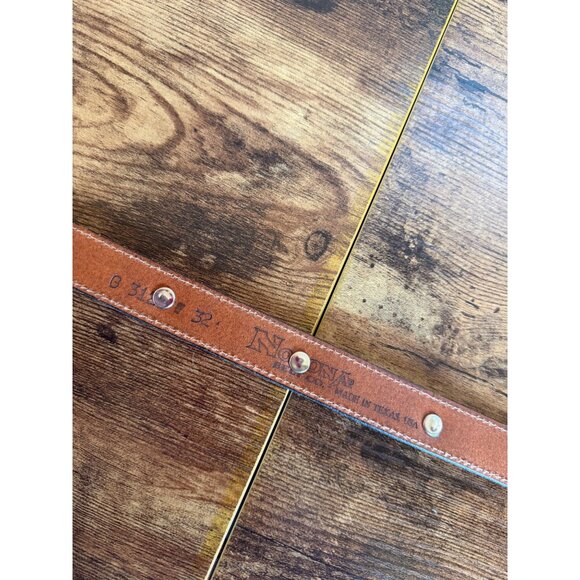 Norona Belt Co Black, Brown and Blue Belt main image 7